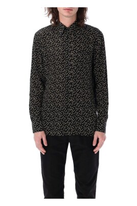 black-dots-fluid-fit-shirt