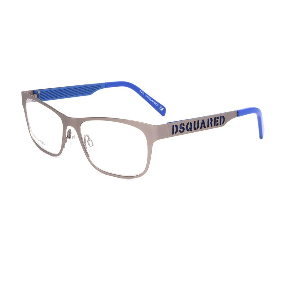 Dsquared2 Zilveren Metalen Frame Horloge Gray Heren