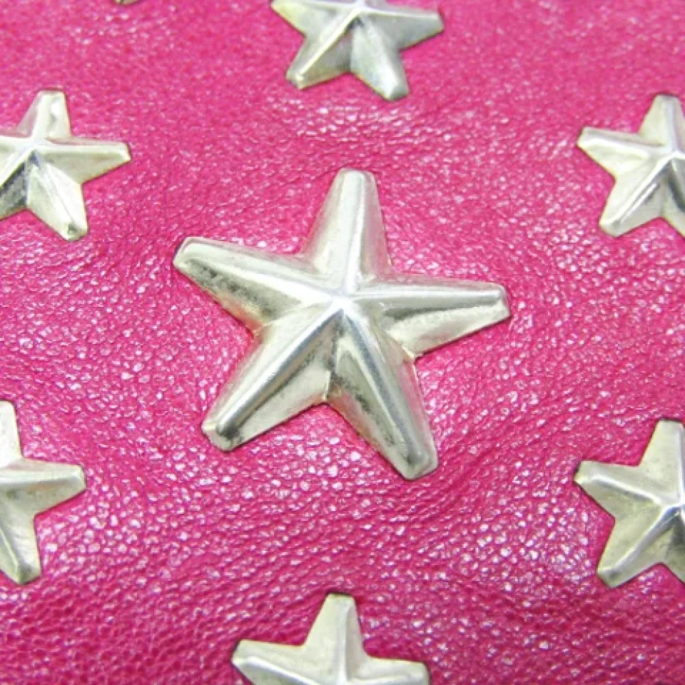 Jimmy Choo Pre-owned Leather clutches Pink Dames