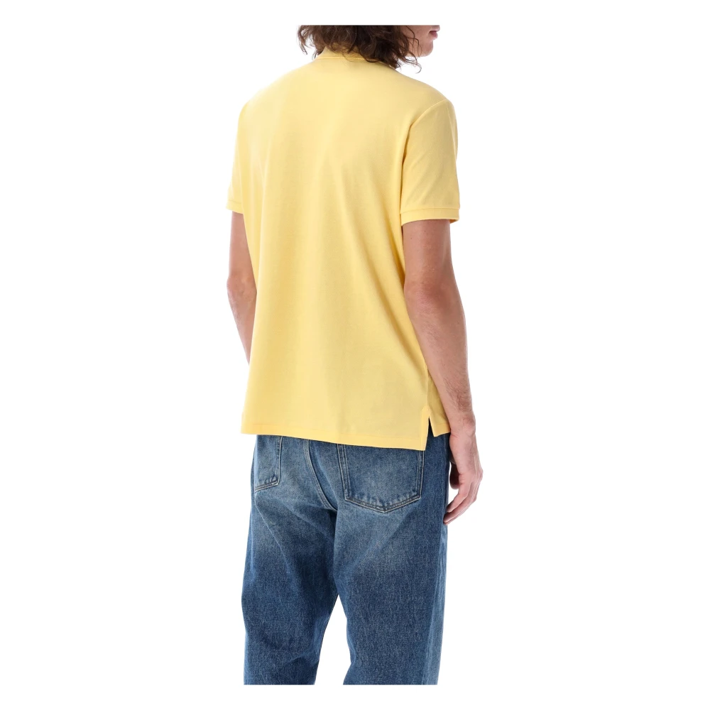 Polo Ralph Lauren Slim Fit Katoenen Polo Yellow Heren