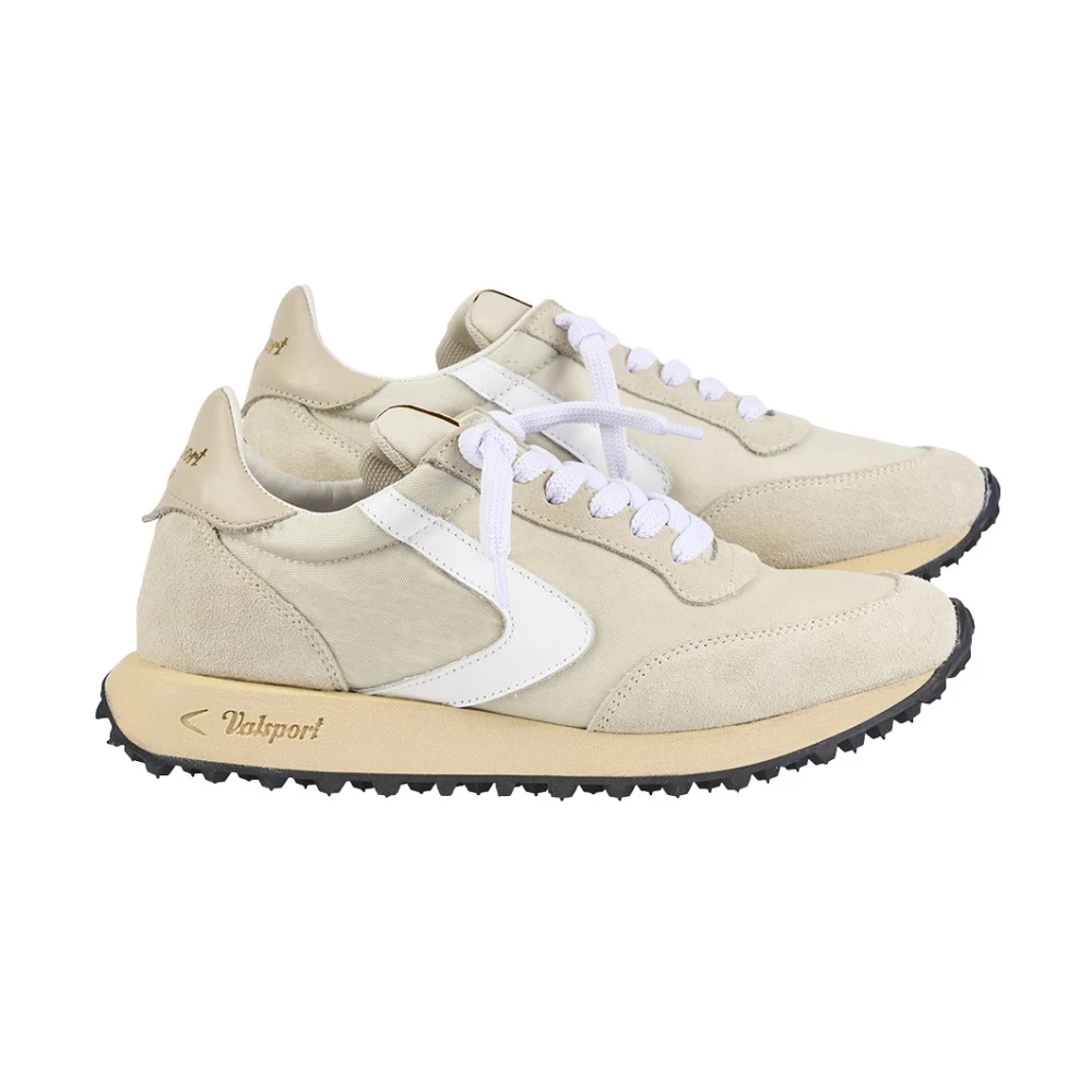 Valsport 1920 Vintage Heritage Nylon Sneakers Dames Schoenen Beige