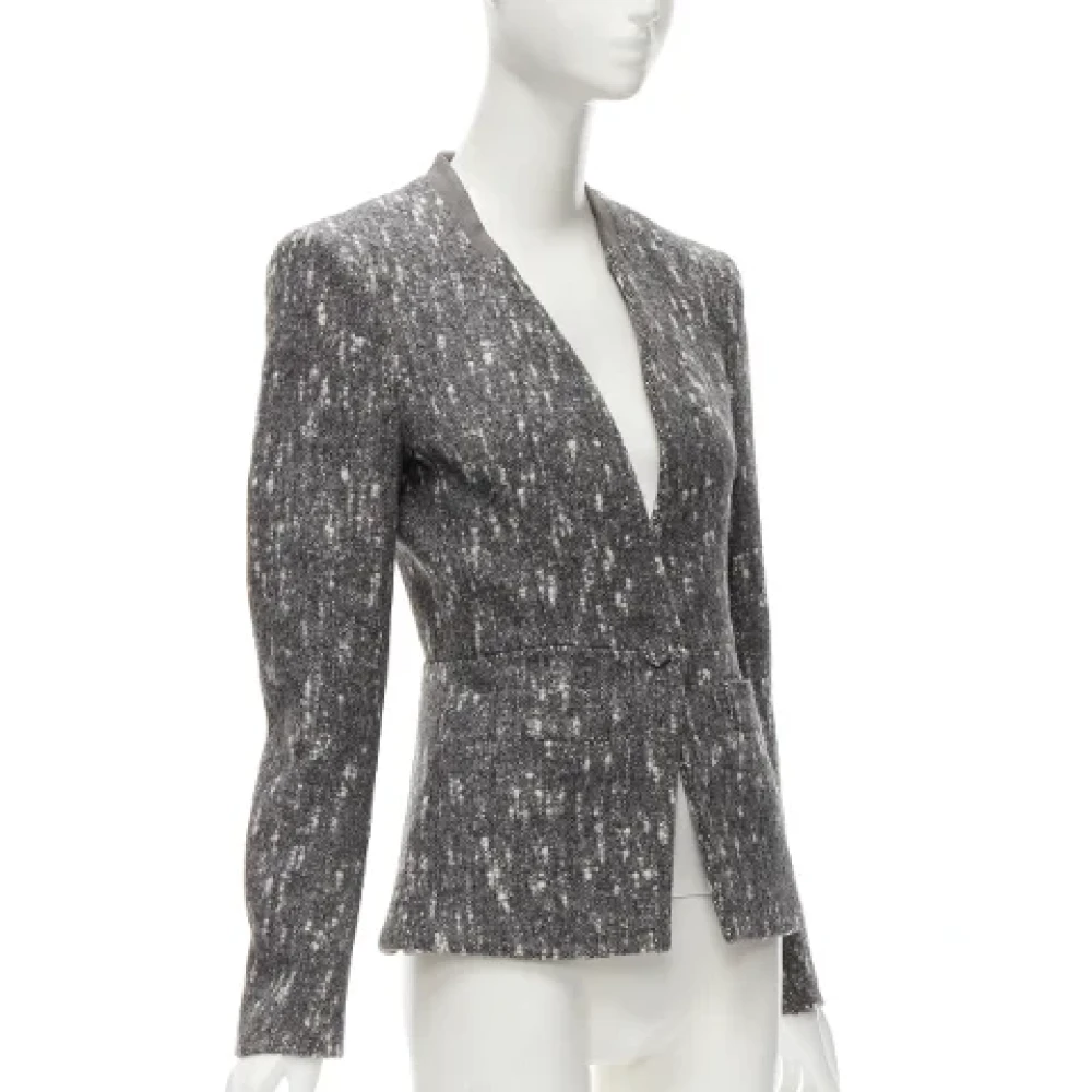 Balenciaga Vintage Pre-owned Fabric outerwear Gray Dames