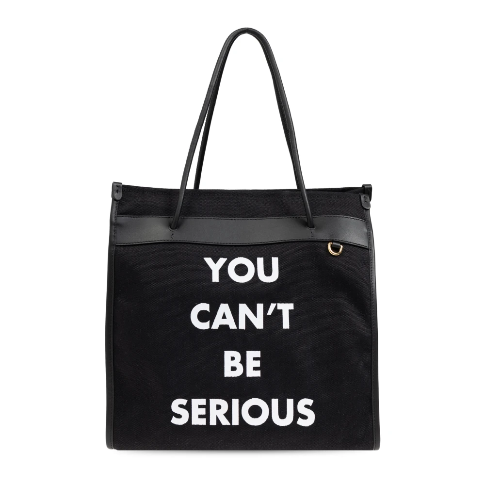 Moschino Shopper tas Black Dames