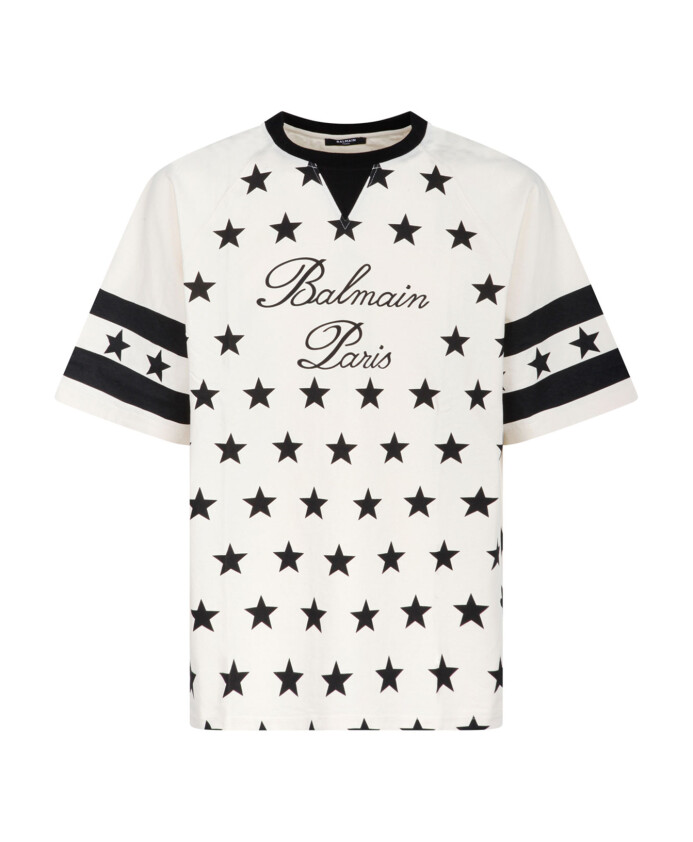star-print-t-shirt-with-striped-sleeves