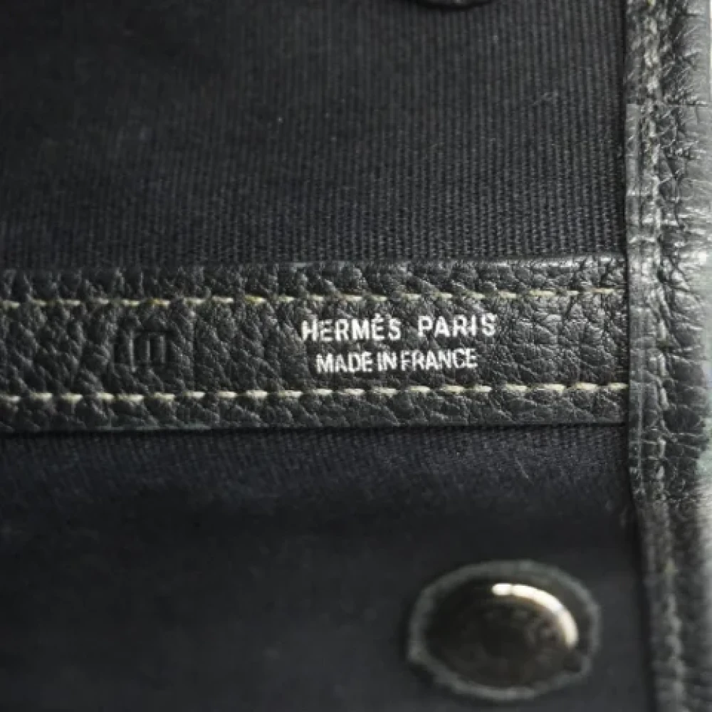 Hermès Vintage Pre-owned Fabric totes Black Dames