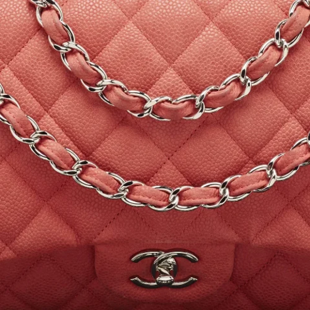 Chanel Vintage Pre-owned Fabric shoulder-bags Pink Dames