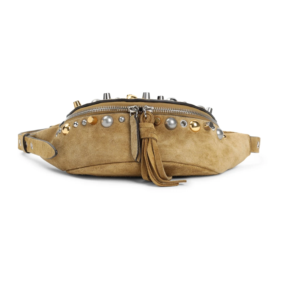 Valentino Garavani Bruine Suède Heuptas Brown Heren