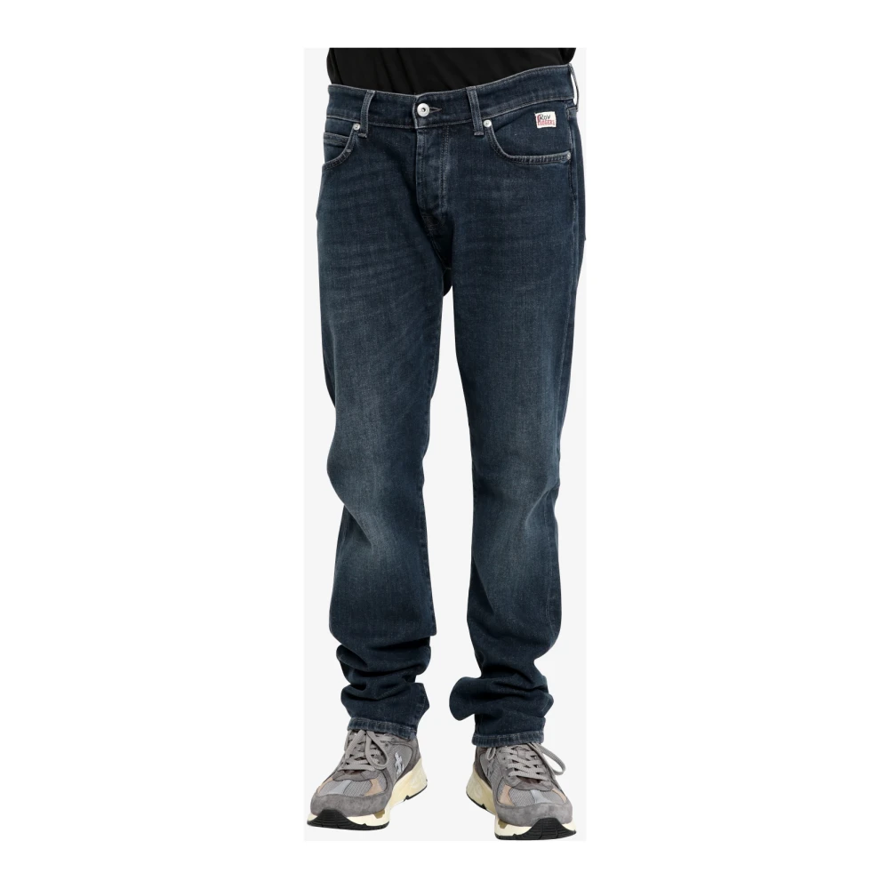 Roy Roger's Donkere Denim Slim Fit Jeans Blue Heren