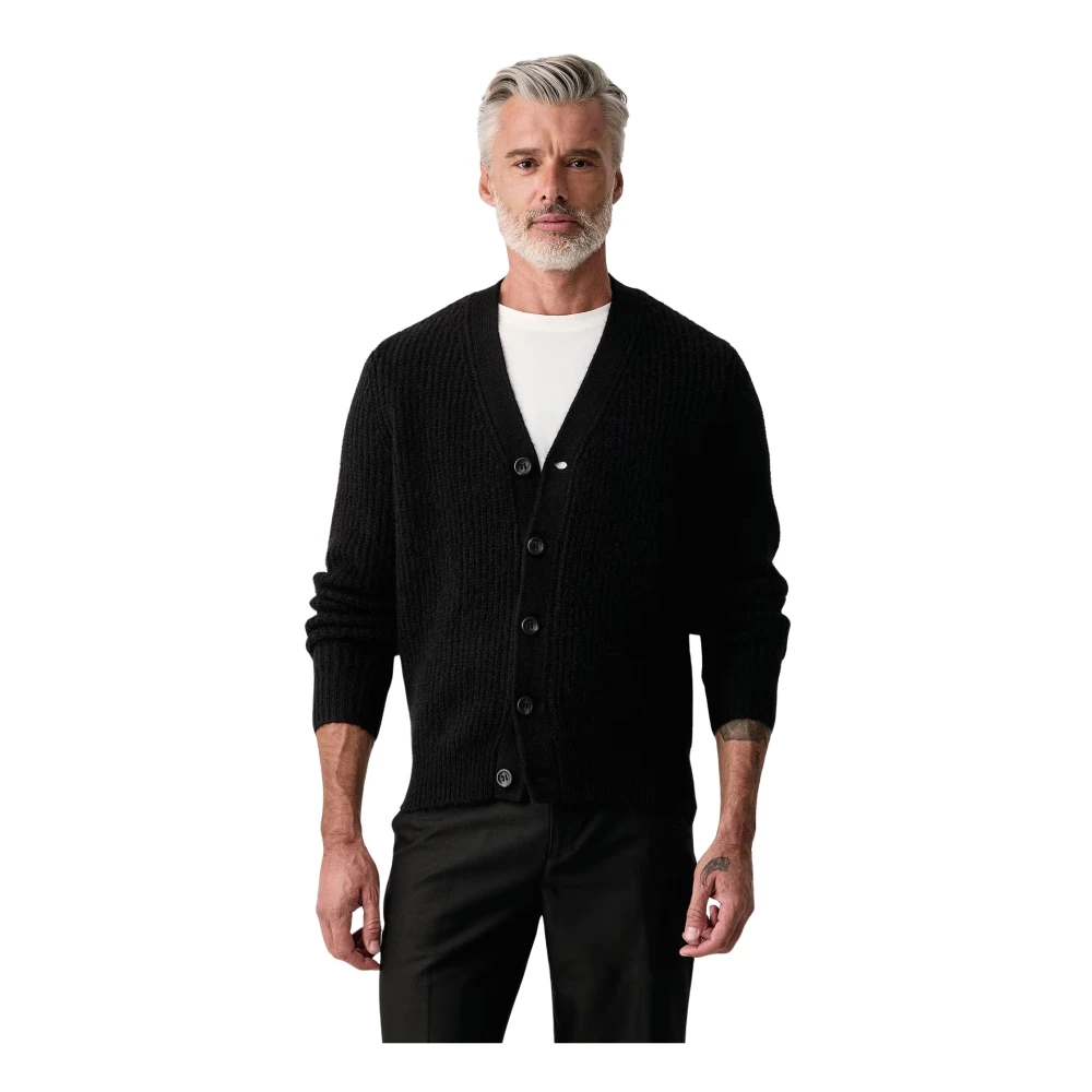 Guess - Nicholas Cardigan - Knitwear - Herren - Schwarzk - Xl - Bild 3