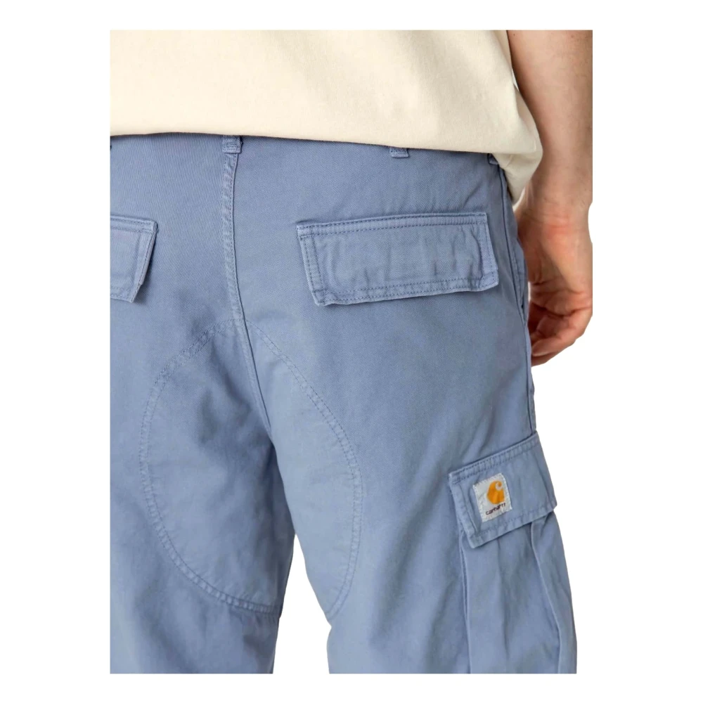 Carhartt WIP Reguliere Cargo Shorts Purple Heren
