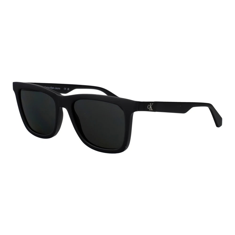Calvin Klein Jeans Unisex Black Sunglasses, 54 Mm, Rectangle Sunglasses