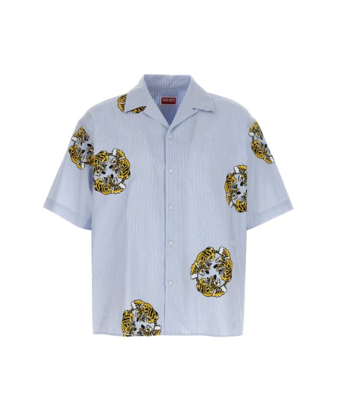 chemise-en-coton-a-rayures-bleu-clair