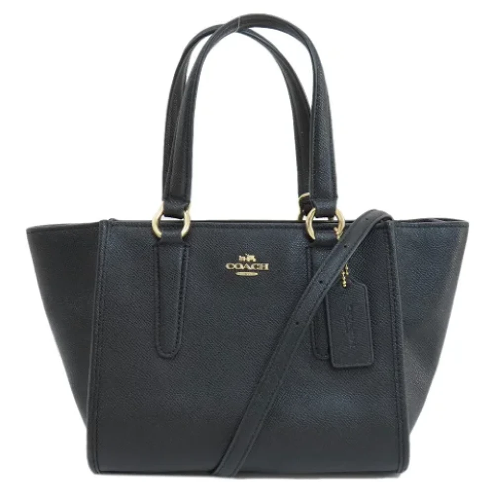 Coach Pre-owned Plastic handbags Black Dames