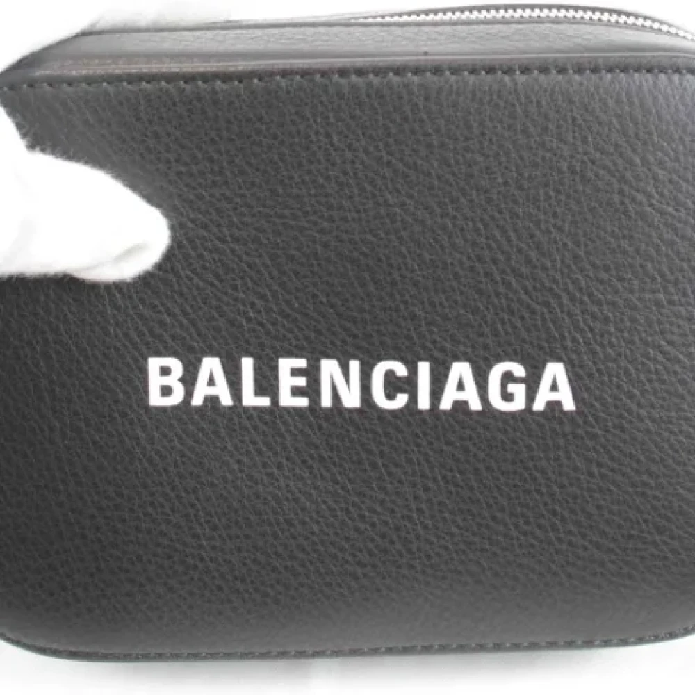 Balenciaga Vintage Pre-owned Leather shoulder-bags Black Dames