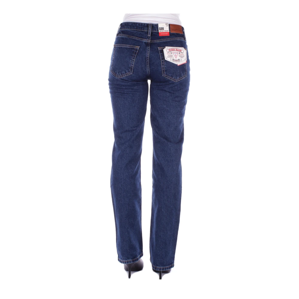 Guess Jeans met ritssluiting en zakken Blue Dames