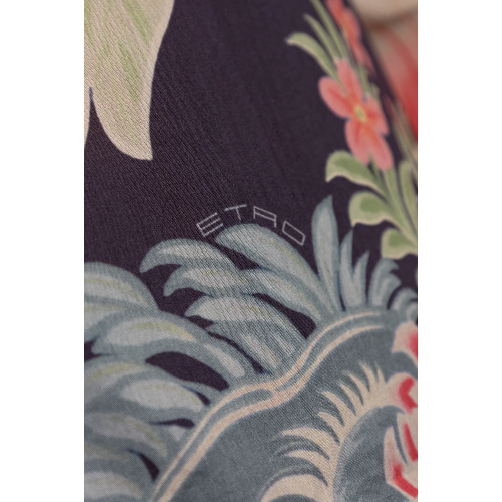 ETRO Bloemenpatroon overhemd Multicolor Heren