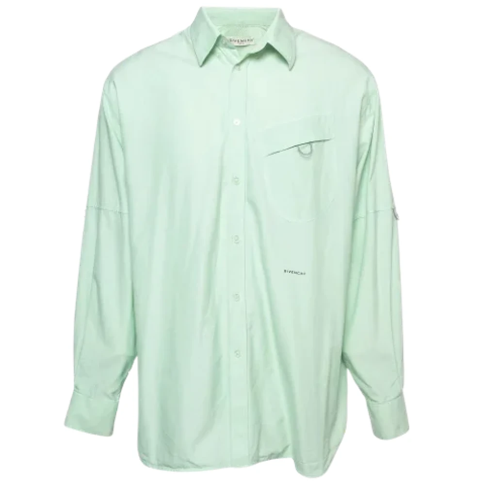 Givenchy Pre-owned Cotton tops Green Dames
