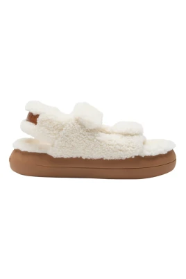 Shearling Sandaler