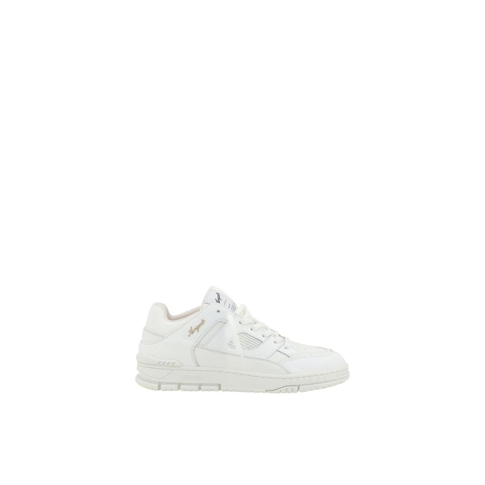 Axel Arigato White Monogram Patch Lace-Up Trainers - Male - Sneakers - 10 Uk - Shoes