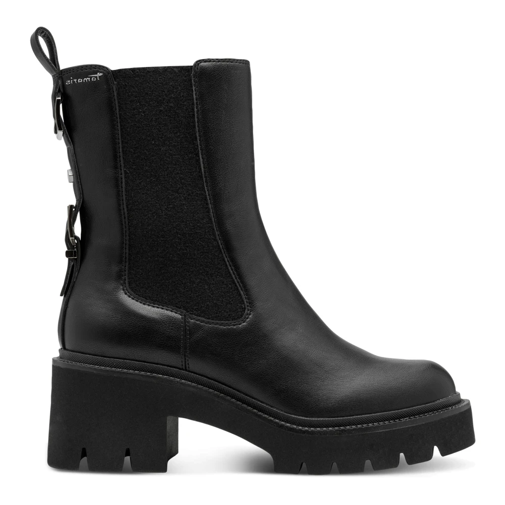 Tamaris Women's Black Heeled Boots, 5 Uk, Chelsea Boot