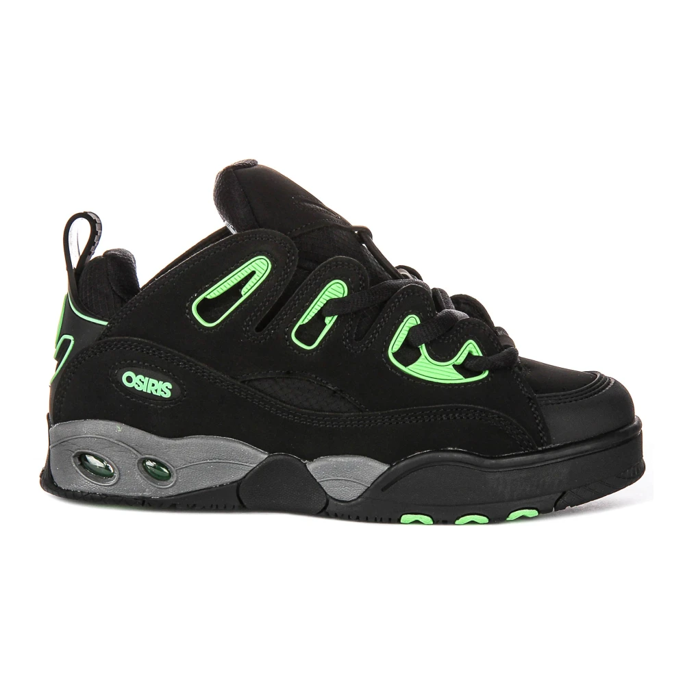 Osiris Groene D3 E Synthetische Trainers Heren Schoenen Zwart