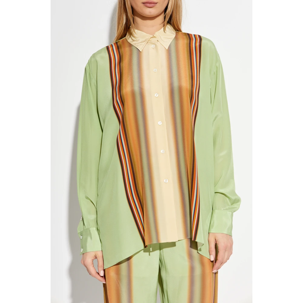 Paul Smith Zijden overhemd Multicolor Dames