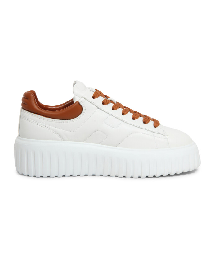 sneakers-en-cuir-blanc-raye