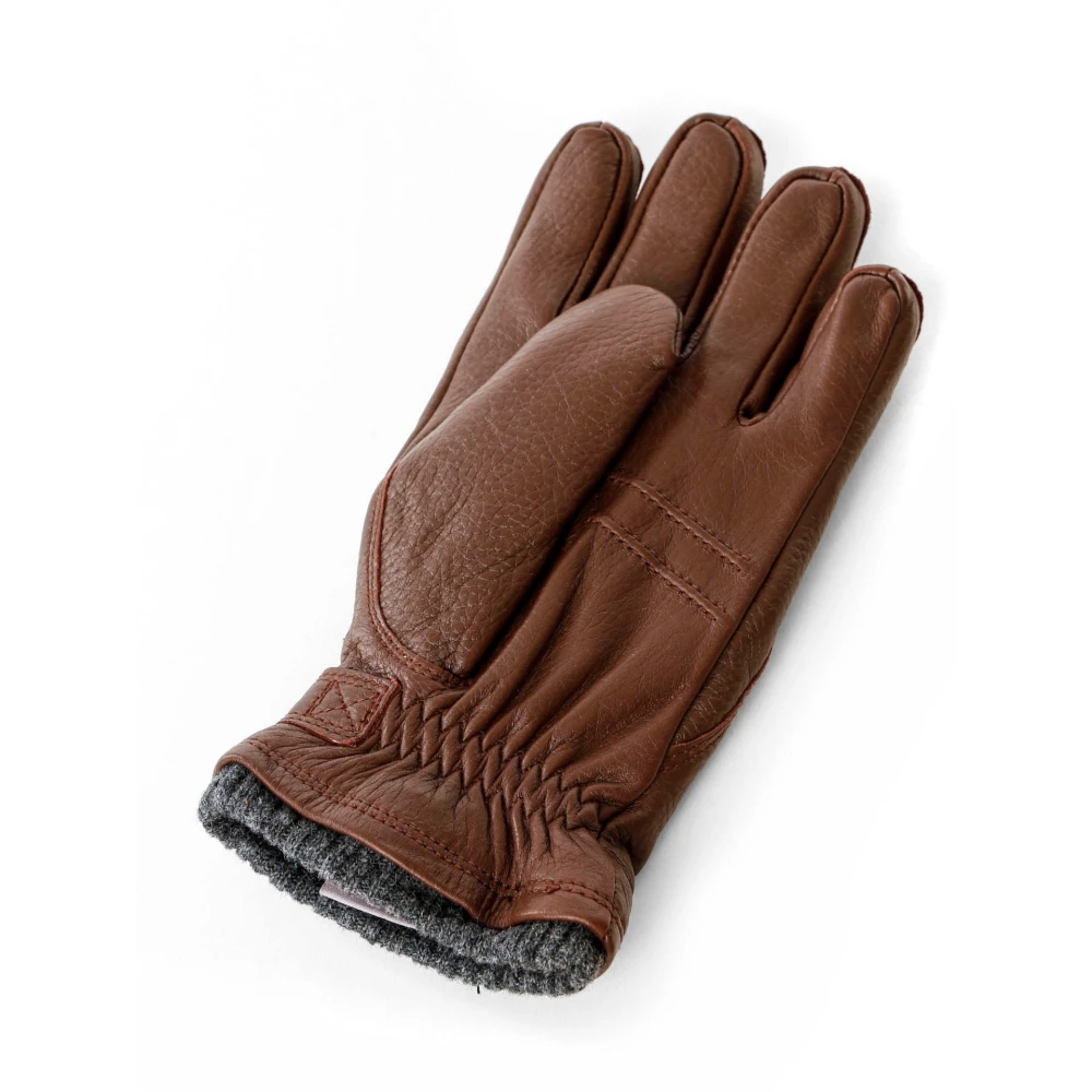 Hestra Hirschleder Primaloft Handschoenen Cork Brown Heren