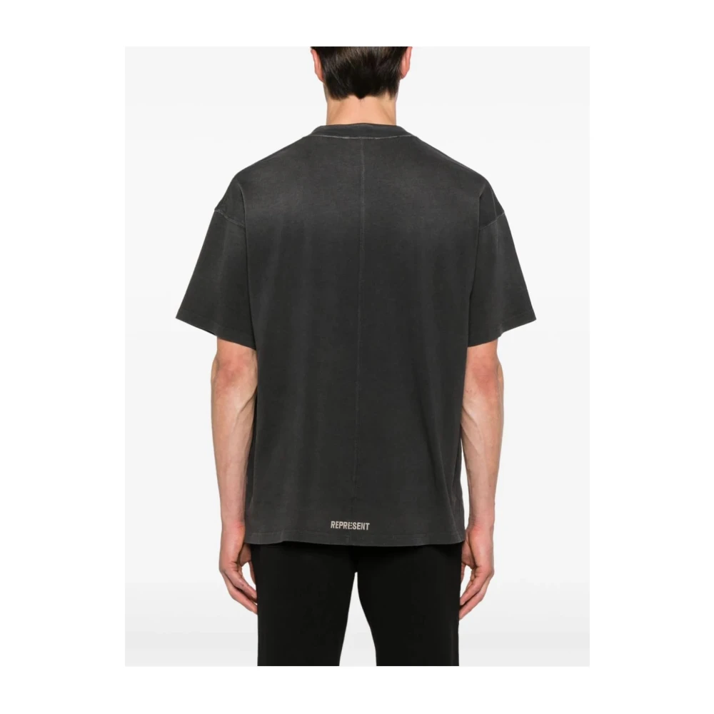 Represent Zwarte T-shirts & Polos voor mannen Black Heren