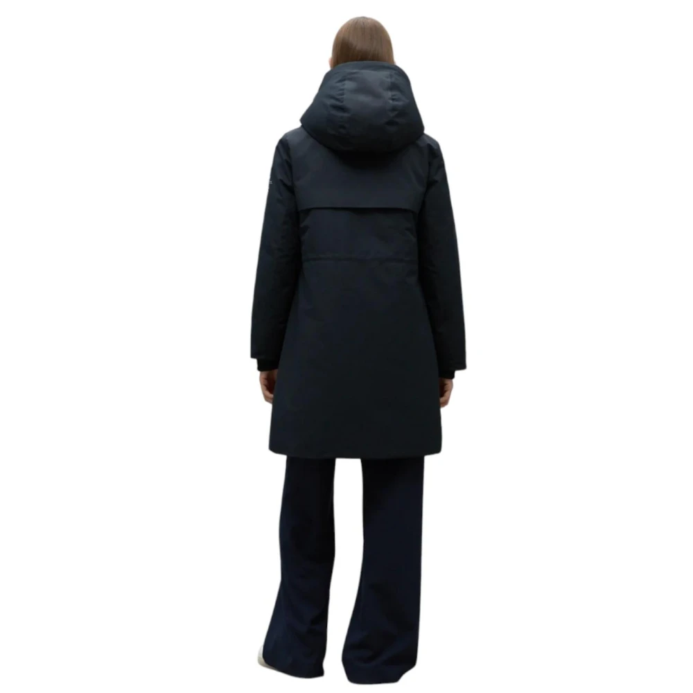 Ecoalf Glamouralf Jas van Oceaan Plastic Black Dames