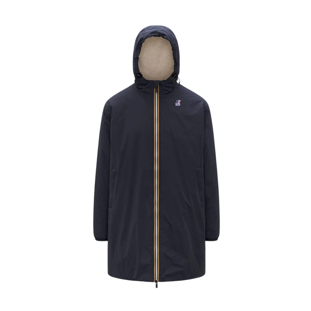 K-Way Unisex Blau Jacken, Xlgröße: