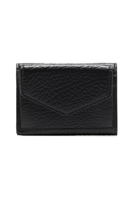 black-leather-tri-fold-cardholder-wallet