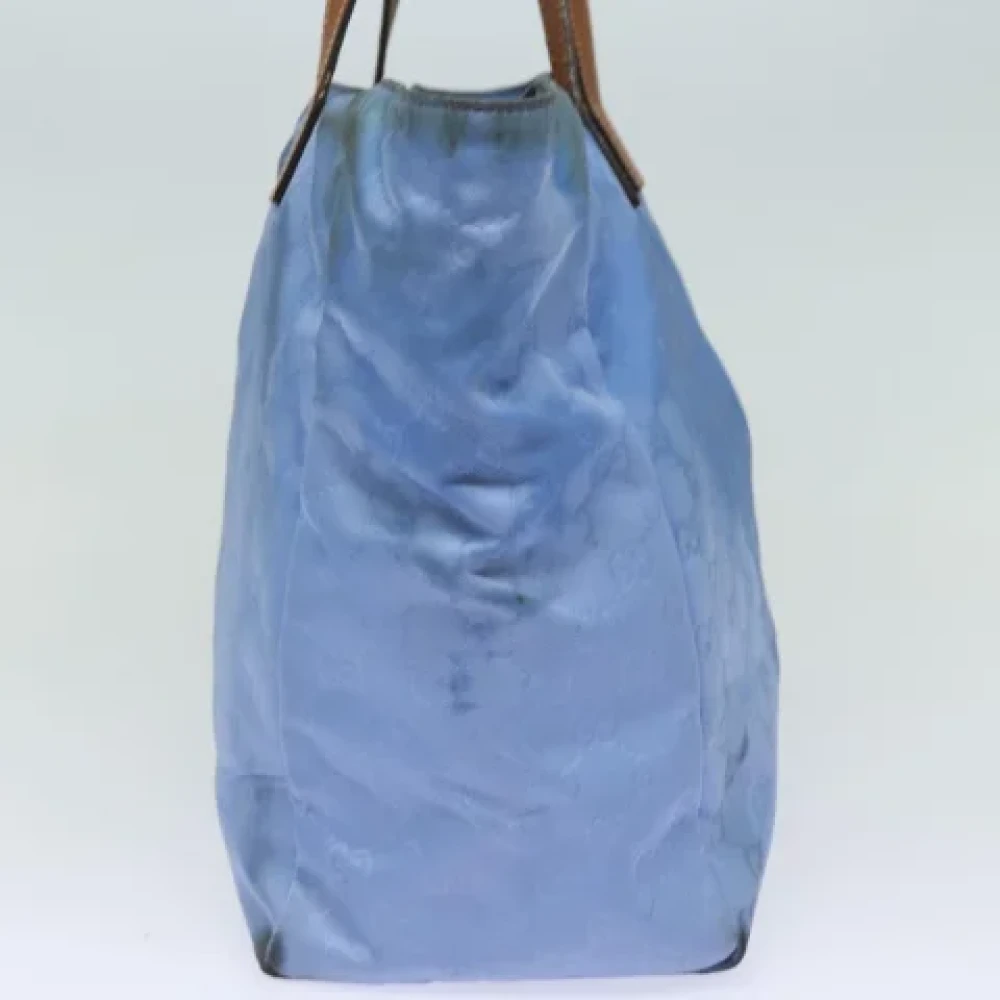 Gucci Vintage Pre-owned Canvas totes Blue Dames