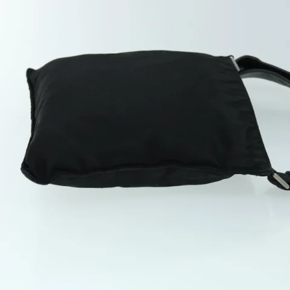 Prada Vintage Pre-owned Nylon prada-bags Black Dames