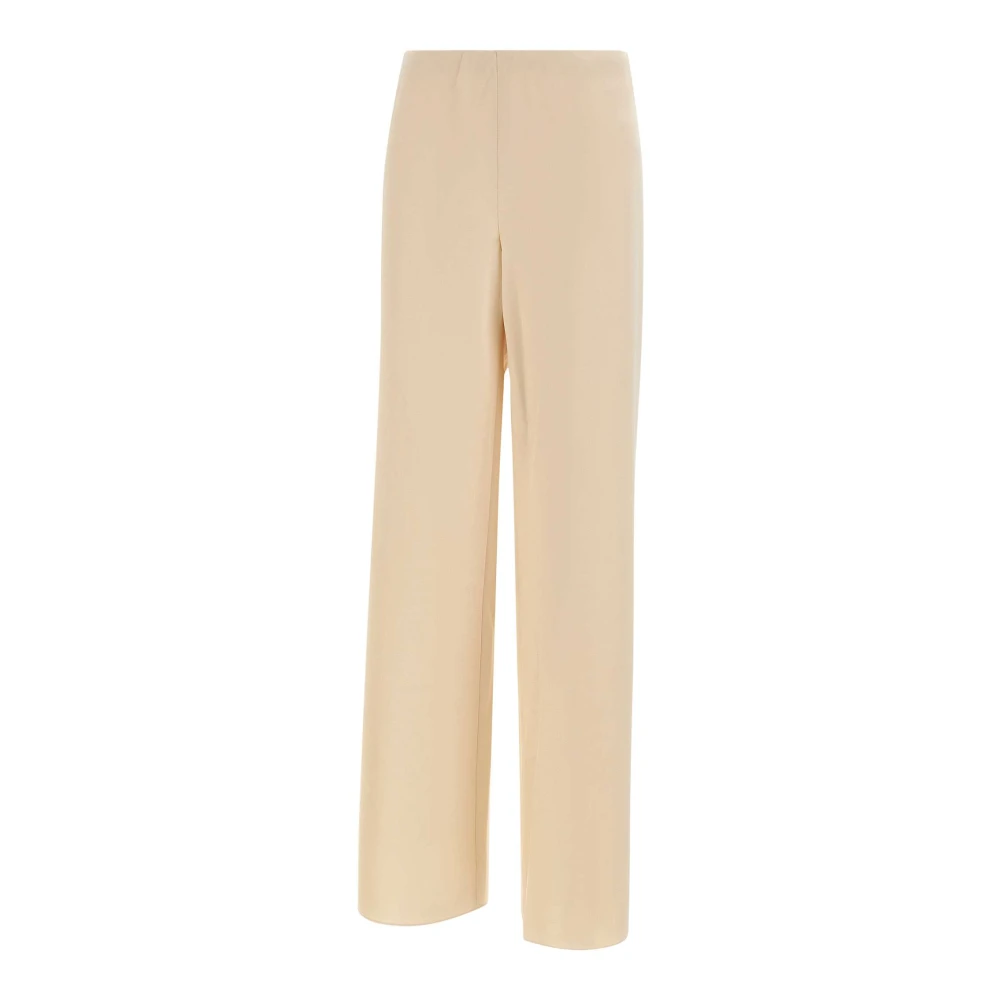 Vince Women's Beige Colette High-Rise Satin Pant