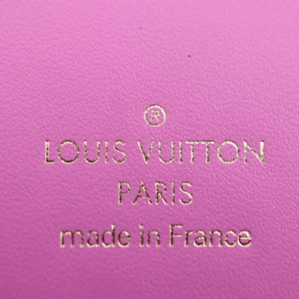 Louis Vuitton Vintage Pre-owned Fabric key-holders Blue Heren