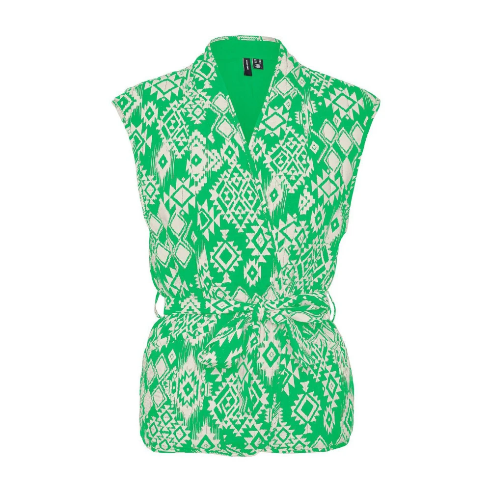 Vero Moda Bright Green Gabi Vest Green Dames
