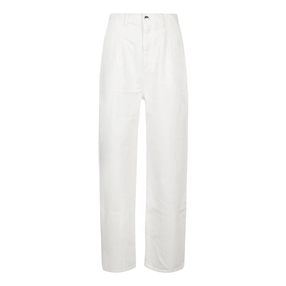 Loulou Studio Ivory Attu Jeans White Dames