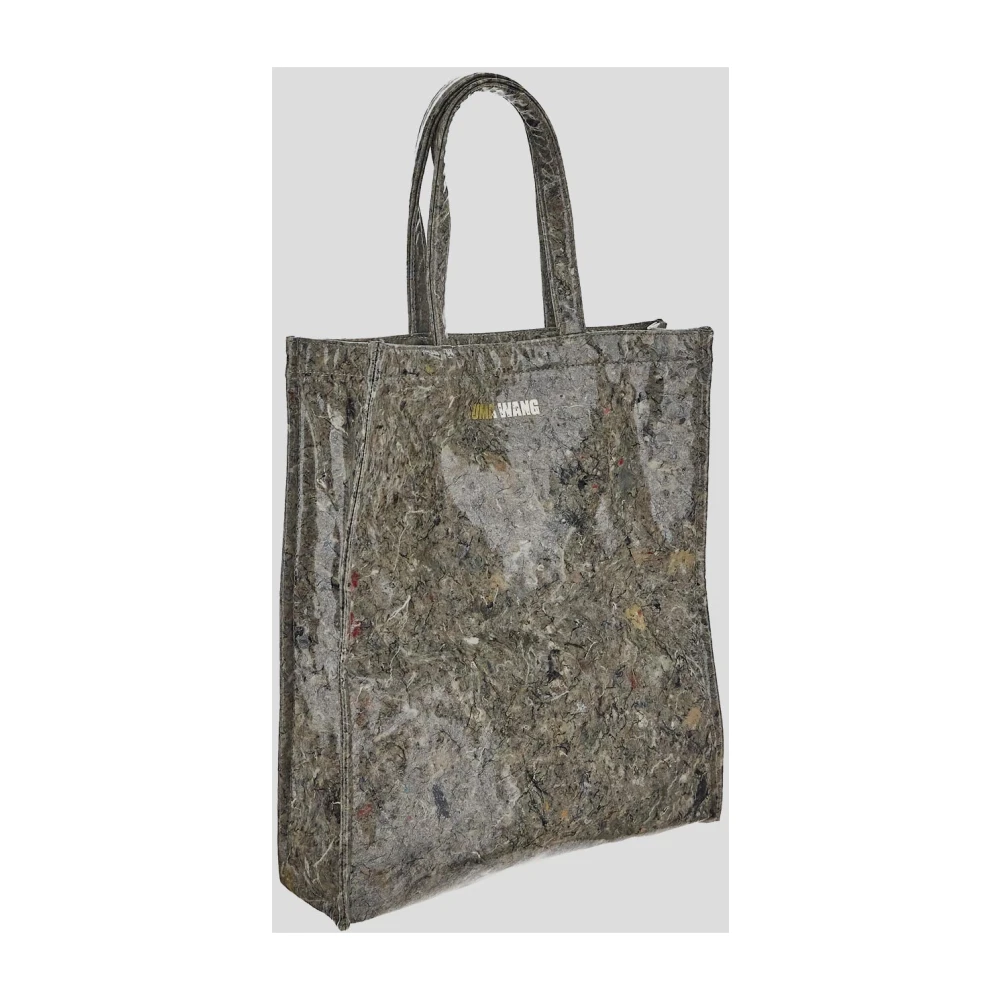 UMA Wang Stijlvolle PVC Winkelmand Gray Dames