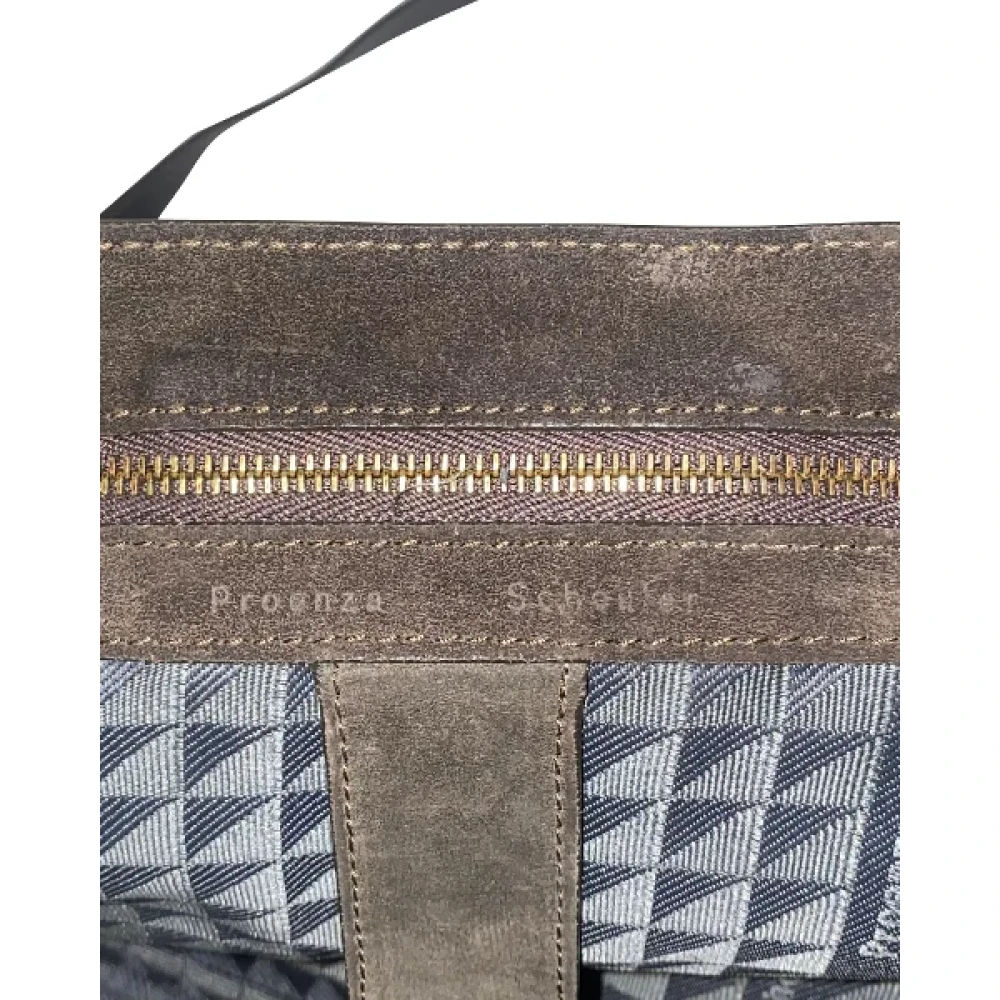 Proenza Schouler Pre-owned Fabric handbags Brown Dames