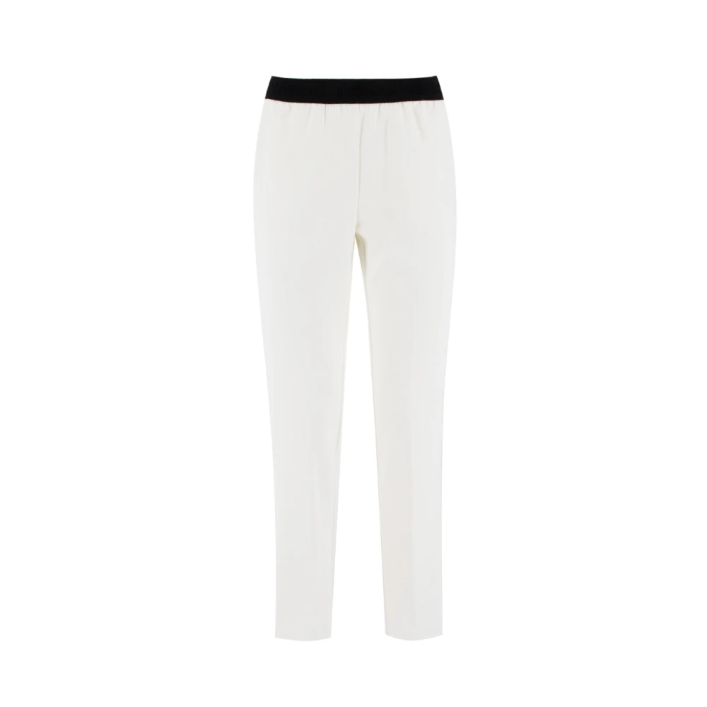 Ermanno Scervino Slim-fit Trousers White Dames