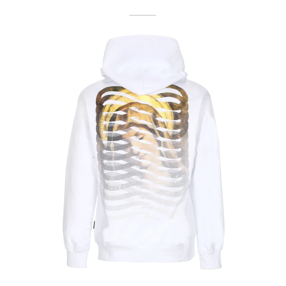 Propaganda Witte Snake Logo Hoodie White Heren