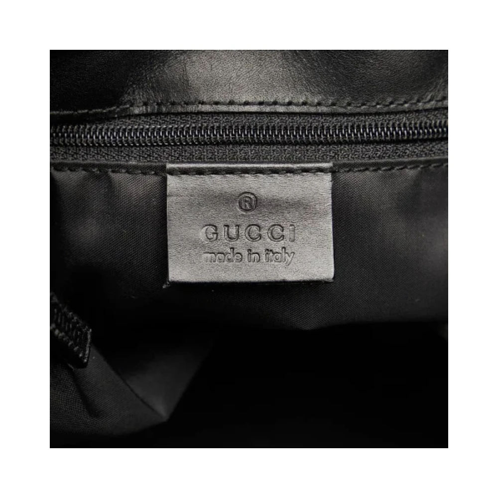 Gucci Vintage Pre-owned Canvas gucci-bags Black Dames