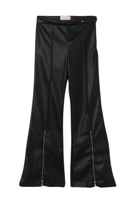 pantalon-en-cuir-noir-pour-enfants-elegants
