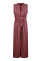robe-longue-beige-en-coton-avec-col-en-v