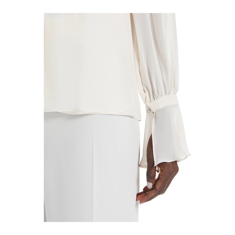 Max Mara Studio Elegante Yelina Shirts Collectie Beige Dames