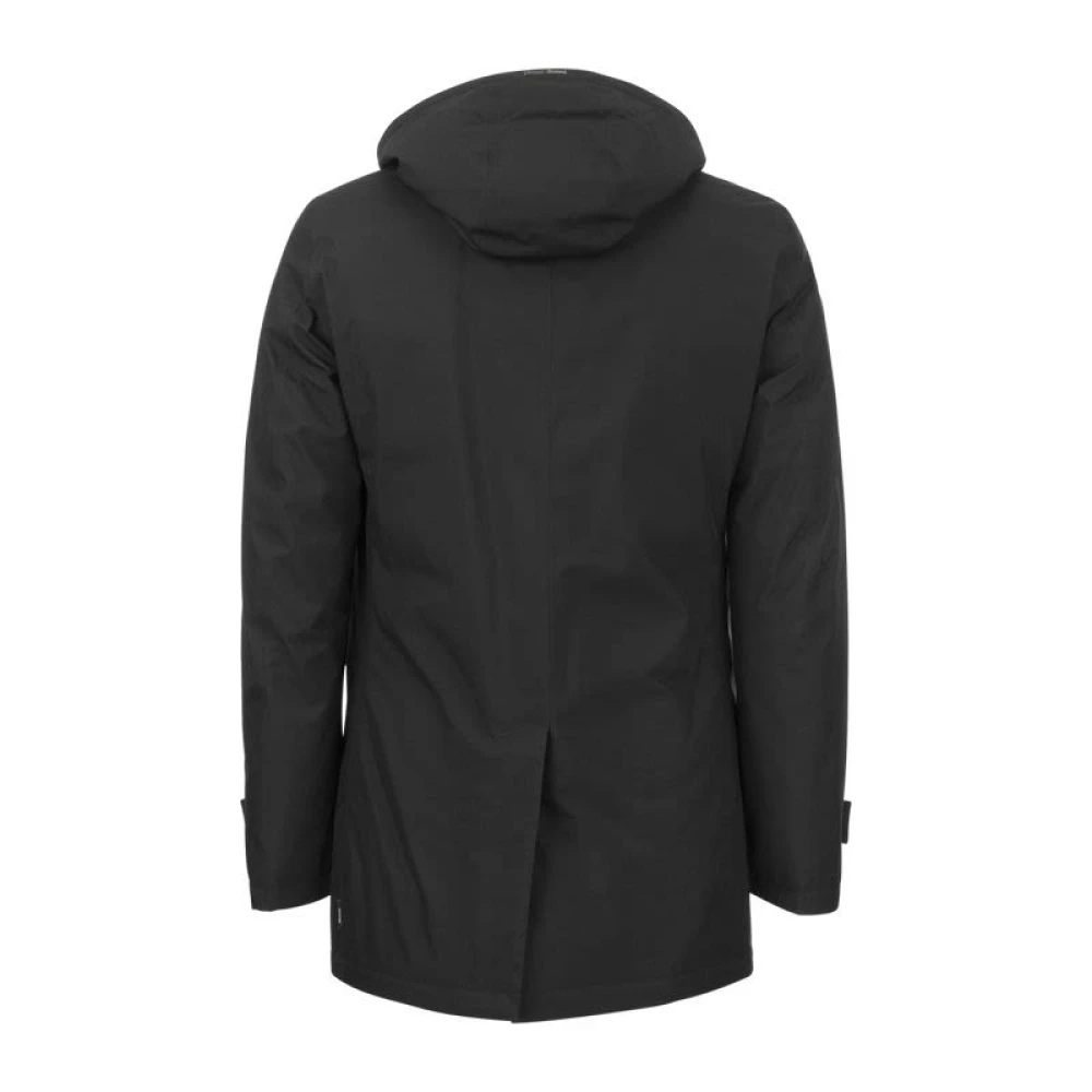 Herno Winddichte Waterdichte Ademende Jas Black Heren
