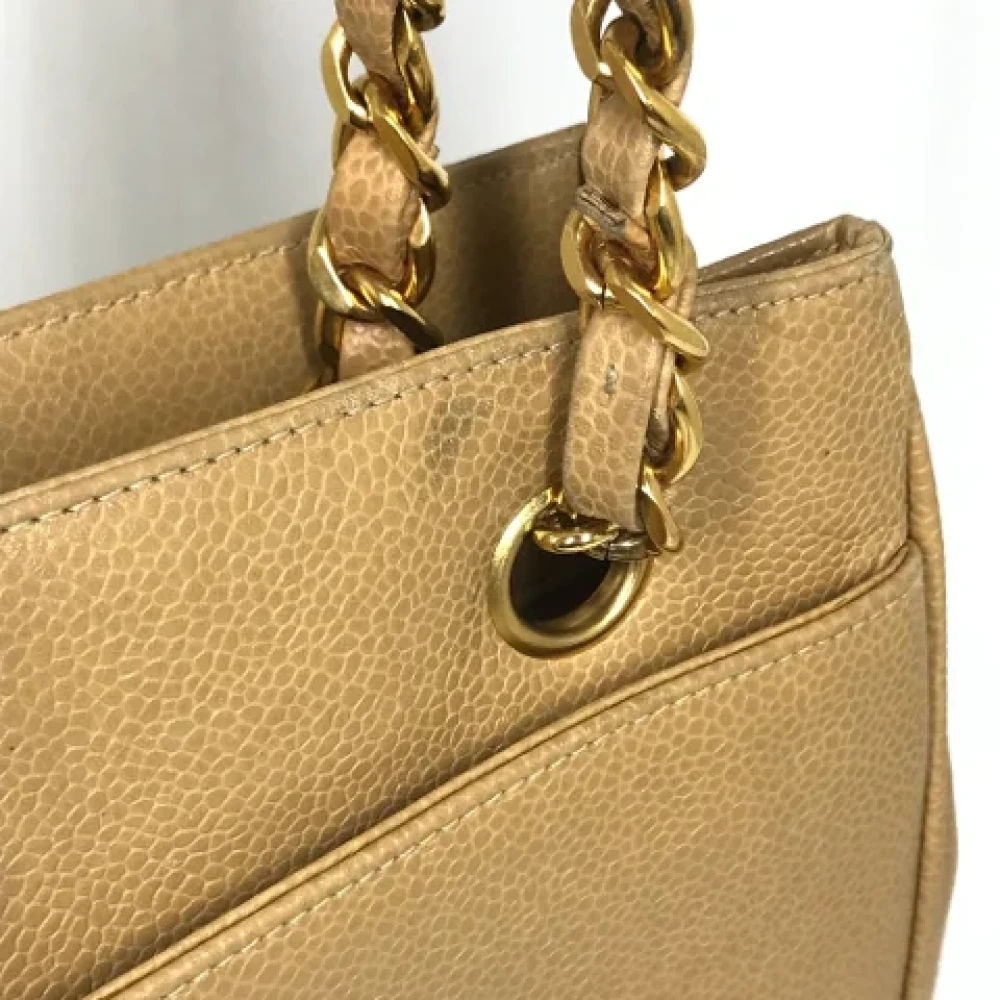 Chanel Vintage Pre-owned Fabric chanel-bags Brown Dames