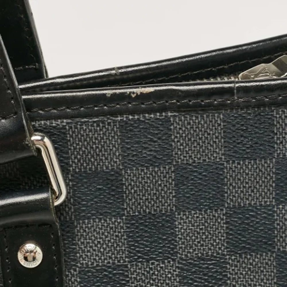 Louis Vuitton Vintage Pre-owned Leather totes Black Dames