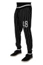 jogger-a-rayures-noir-blanc